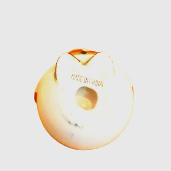 Snowman Oval Candy Nuts Bowl - Picture 3 of 7